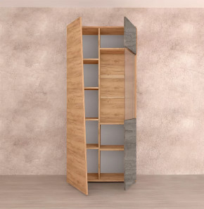 Аллегро-10 Шкаф двухдверный(со стеклом) Диал в Надыме - nadym.mebel-tymen.ru | фото