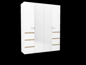 Анона 8 Шкаф для одежды и белья 4-створчатый в Надыме - nadym.mebel-tymen.ru | фото