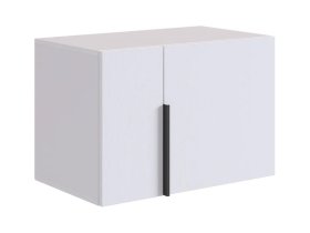 Антресоль двухдверная L600 Баско белое дерево в Надыме - nadym.mebel-tymen.ru | фото