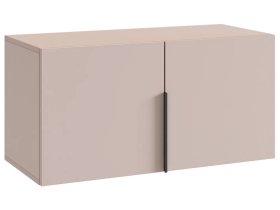 Антресоль двухдверная L800 Баско кашемир в Надыме - nadym.mebel-tymen.ru | фото