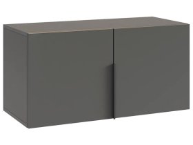 Антресоль двухдверная L800 Баско графит в Надыме - nadym.mebel-tymen.ru | фото