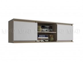 Антресоль Челси Белый глянец, дуб сонома в Надыме - nadym.mebel-tymen.ru | фото