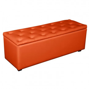 Банкетка Монако-2 (оранжевый) в Надыме - nadym.mebel-tymen.ru | фото