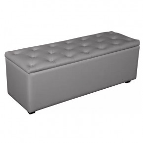 Банкетка Монако-2 (серый) в Надыме - nadym.mebel-tymen.ru | фото