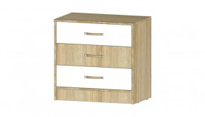 Детская Буратино Комод сонома/белый в Надыме - nadym.mebel-tymen.ru | фото