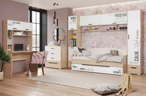 Детская Джуниор, набор №1, дуб сонома/белый в Надыме - nadym.mebel-tymen.ru | фото