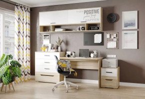 Детская Джуниор, набор №4, дуб сонома/белый в Надыме - nadym.mebel-tymen.ru | фото