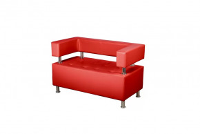 Диван 2-х местный Рейли (красный) в Надыме - nadym.mebel-tymen.ru | фото