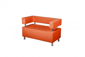 Диван 2-х местный Рейли (оранжевый) в Надыме - nadym.mebel-tymen.ru | фото