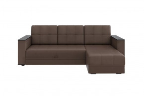 Диван АТЛАНТ угловой без столика Марика чёрный в Надыме - nadym.mebel-tymen.ru | фото