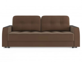 Диван-кровать Нью-Йорк Модель 036 Велюр Луна 25 браун в Надыме - nadym.mebel-tymen.ru | фото