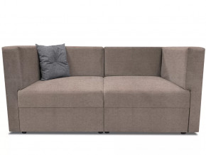 Диван модульный прямой Бергамо две секции Savana Plus Mocca кат. 1 в Надыме - nadym.mebel-tymen.ru | фото