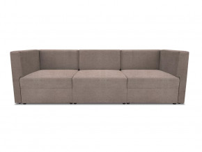 Диван модульный прямой Бергамо три секции Savana Plus Mocca кат. 1 в Надыме - nadym.mebel-tymen.ru | фото