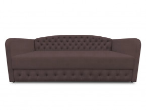 Диван-софа Гарвард-2 с каретной стяжкой Bingo Chocolate кат.1 в Надыме - nadym.mebel-tymen.ru | фото