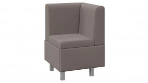 Диван угловой «Каир» Исп.2 Велюр Camaro 05 (мокко) в Надыме - nadym.mebel-tymen.ru | фото