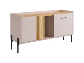 Тумба Доминика кашемир/дуб крафт золотой в Надыме - nadym.mebel-tymen.ru | фото