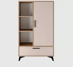 ЕВА Буфет 800 1С1Я (ш800*г411*в1351мм), Сатин в Надыме - nadym.mebel-tymen.ru | фото