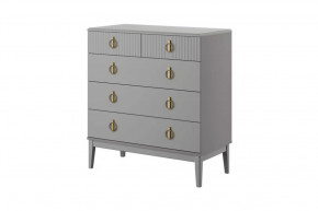 Фарго Комод 5 ящиков 890 Антрацит в Надыме - nadym.mebel-tymen.ru | фото