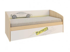 Кровать Форсаж (Софа) дуб сонома/белый в Надыме - nadym.mebel-tymen.ru | фото