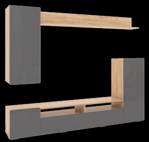 Гостиная Альфа Дуб Золото / Графит Софт в Надыме - nadym.mebel-tymen.ru | фото