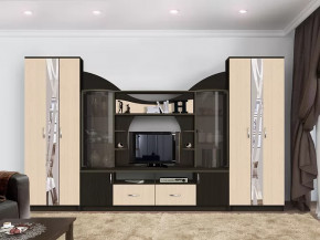 Гостиная Аллегро, вариант 5, венге Linum/дуб белфорт в Надыме - nadym.mebel-tymen.ru | фото