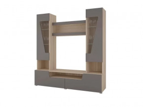 Гостиная Анталия 2 Сонома - Графит софт в Надыме - nadym.mebel-tymen.ru | фото