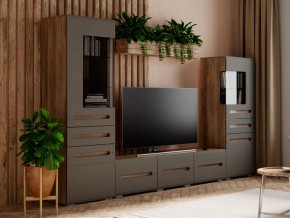 Гостиная Наоми графит нубук в Надыме - nadym.mebel-tymen.ru | фото