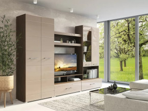 Гостиная Ненси-1 Венге-Капучино в Надыме - nadym.mebel-tymen.ru | фото