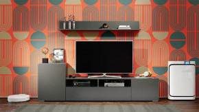 Гостиная «Сильвия» Серый в Надыме - nadym.mebel-tymen.ru | фото