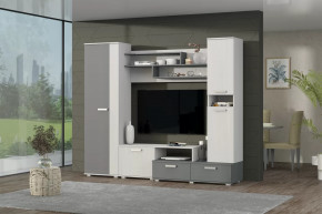 Гостиная Юна Анкор светлый/Графит в Надыме - nadym.mebel-tymen.ru | фото