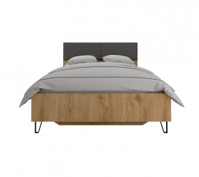 GRACE кровать LOZ120х200 (Дуб наварра/Графит) в Надыме - nadym.mebel-tymen.ru | фото