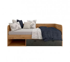 GRACE кровать LOZ90 (Дуб наварра/Графит) в Надыме - nadym.mebel-tymen.ru | фото