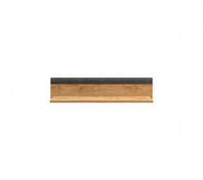 GRACE полка POL98 (Дуб наварра/Графит) в Надыме - nadym.mebel-tymen.ru | фото