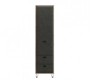 GRACE шкаф REG1D2S (Дуб наварра/Графит) в Надыме - nadym.mebel-tymen.ru | фото