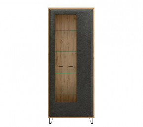 GRACE шкаф REG2W (Дуб наварра/Графит) в Надыме - nadym.mebel-tymen.ru | фото