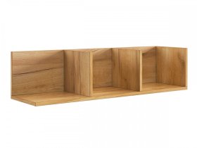 Полка навесная 2 Рич дуб крафт золотой в Надыме - nadym.mebel-tymen.ru | фото