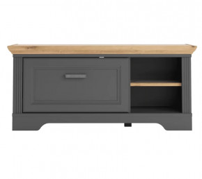 JASMIN тумба KOM1S (Графит/ Дуб артизан ) в Надыме - nadym.mebel-tymen.ru | фото