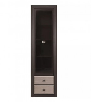 КОЕН шкаф-витрина REG1W2S (Венге/Штрокс) в Надыме - nadym.mebel-tymen.ru | фото