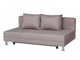 Диван Комфорт Лайт без подлокотников 2 подушки латте в Надыме - nadym.mebel-tymen.ru | фото