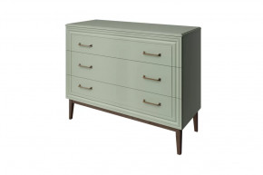 Комод 3 ящика Гориция Зелёный самшит в Надыме - nadym.mebel-tymen.ru | фото