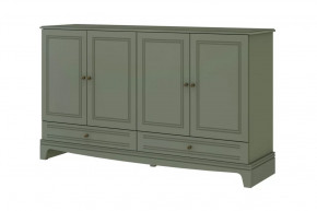 Комод 4 двери + 2 ящика Лорето Лак Зелёный самшит в Надыме - nadym.mebel-tymen.ru | фото