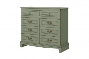 Комод 8 ящиков Лорето Лак Зелёный самшит в Надыме - nadym.mebel-tymen.ru | фото