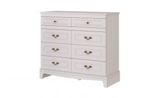 Комод 8 ящиков Лорето Персидский жемчуг/Лак Льняной в Надыме - nadym.mebel-tymen.ru | фото