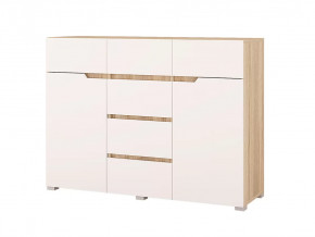 Комод Анталия 1200 Сонома-Белый софт в Надыме - nadym.mebel-tymen.ru | фото