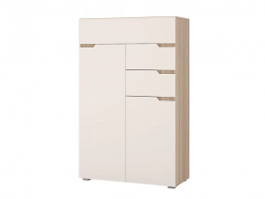 Комод Анталия Сонома-Белый софт в Надыме - nadym.mebel-tymen.ru | фото