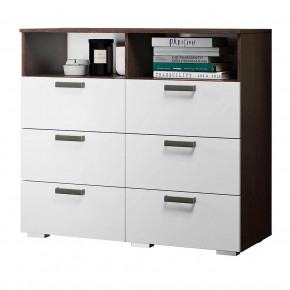 Комод Азаро венге/белый глянец в Надыме - nadym.mebel-tymen.ru | фото