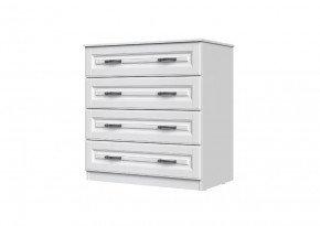 Комод "Кантри" 4 ящика, белый в Надыме - nadym.mebel-tymen.ru | фото
