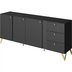 Комод КД-1 Reno Чёрный НК-мебель в Надыме - nadym.mebel-tymen.ru | фото