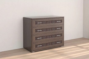 Комод Кэт-4 4 ящика Венге Диал в Надыме - nadym.mebel-tymen.ru | фото