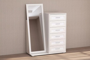 Комод Кэт-4, 6 ящиков с зеркалом Диал в Надыме - nadym.mebel-tymen.ru | фото